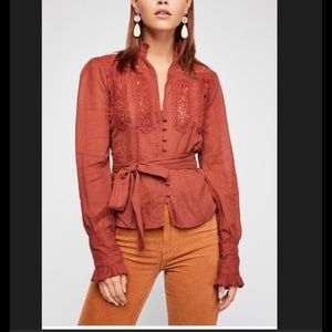 Free People Sweet Memories Blouse